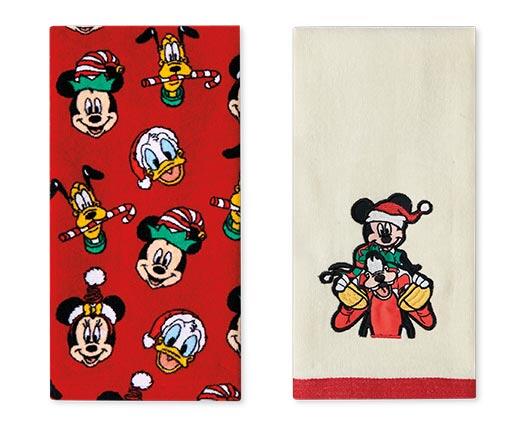 Disney 2 Pack Holiday Hand Towel