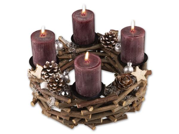 Adventkranz Rustikal