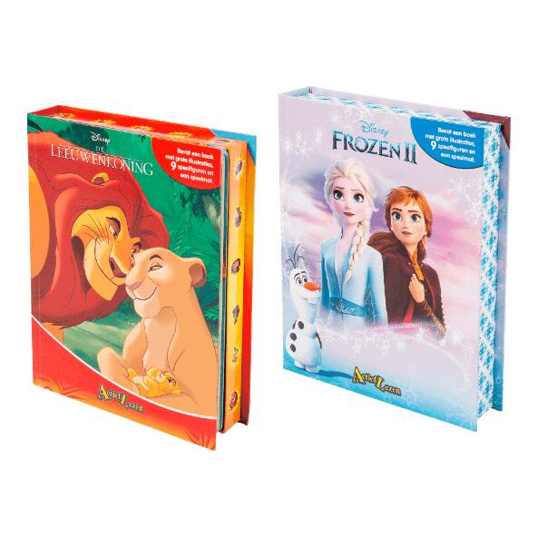 DISNEY(R) 				Boek met speelfiguren en speelmat