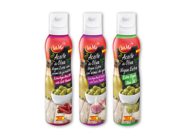 Olivenolie i spray