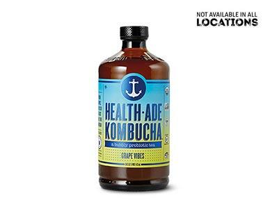 Health-Ade Tropical Punch or Grape Vibes Kombucha