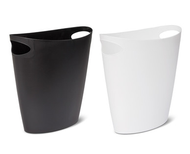 Easy Home 2-Gallon Slimline Wastebasket