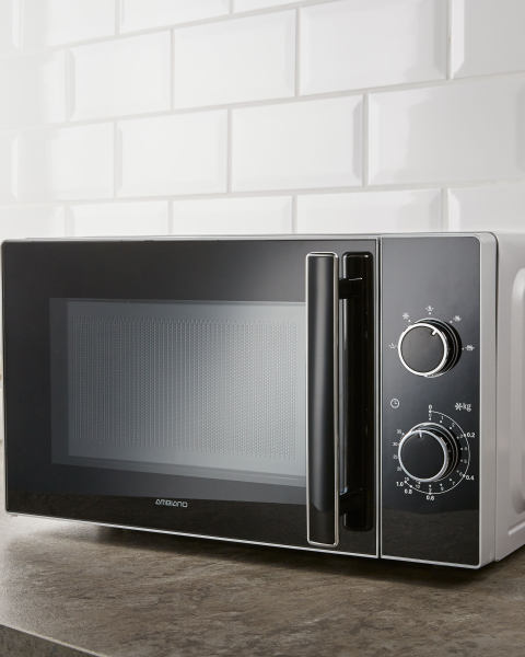 Ambiano Silver Microwave Oven