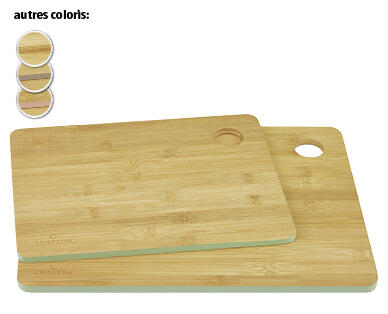CROFTON(R) 
 PLANCHES À DÉCOUPER EN BAMBOU, 2 PIÈCES