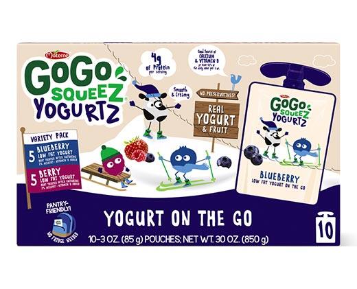 GoGo squeeZ 
 YogurtZ Blueberry & Berry