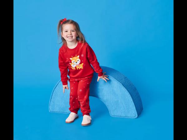 Girls' Christmas Tracksuit