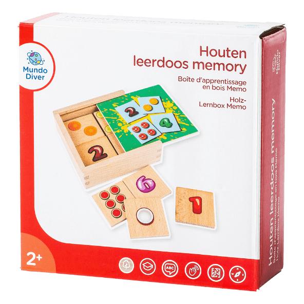 Educatief spel uit hout