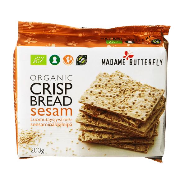 Økologisk sesam crispbread