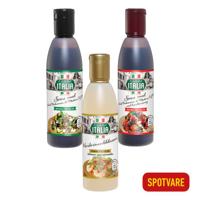 Balsamico eller hvidvinseddike