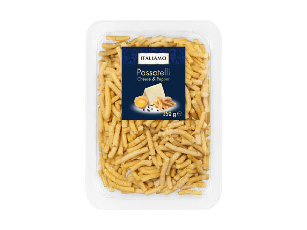 Passatelli con formaggio e pepe