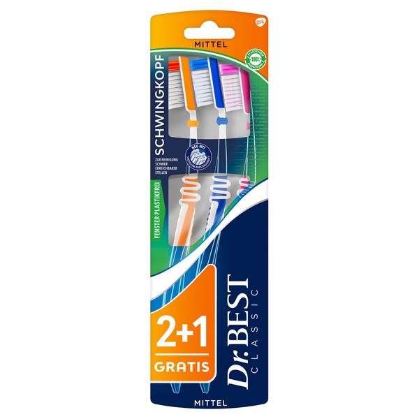 ODOL-MED3/SENSODYNE/DR. BEST Zahncreme oder Zahnbürsten
