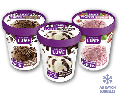 Glace au lupin
