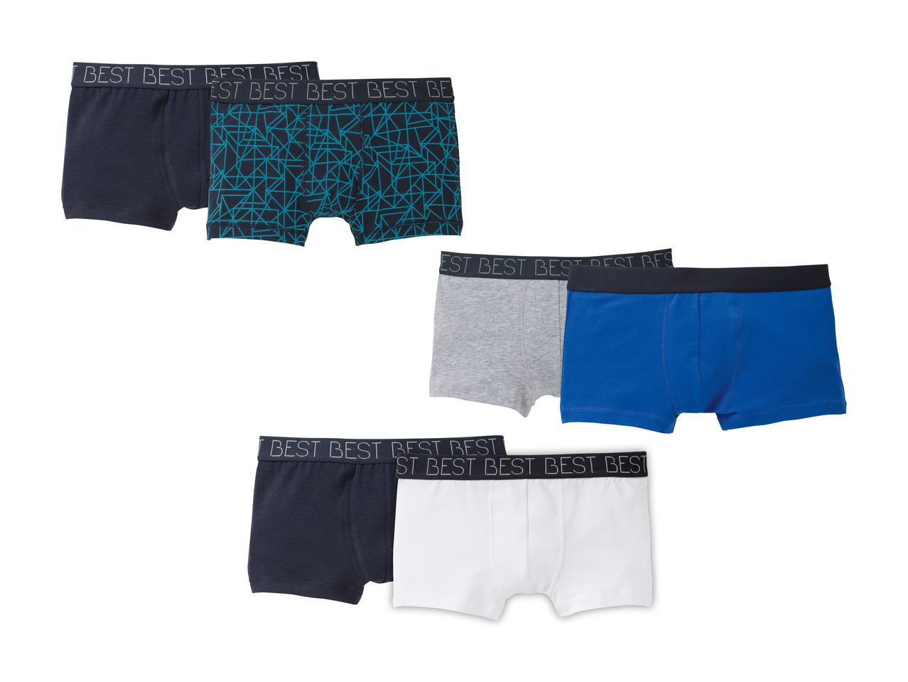 Boxers pour garçon, lot de 21