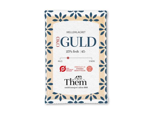 THEM Økologisk Guld eller Samsø ost
