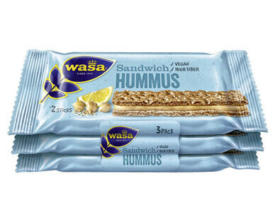 WASA(R) 
 SANDWICH TRIO HUMMUS