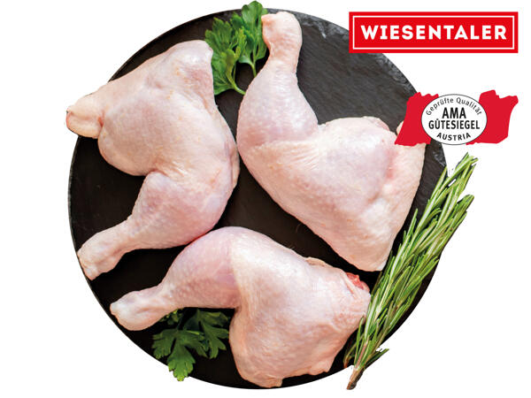 Frische Hendlkeulen