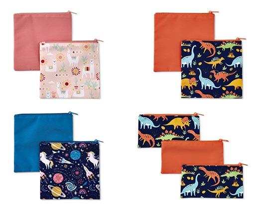 Lily & Dan 
 Reusable Snack or Sandwich Bags