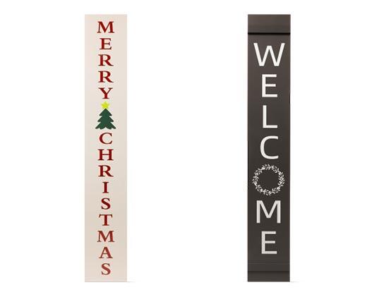 Merry Moments 
 72" Reversible Porch Sign