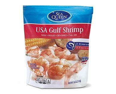 Sea Queen 
 Large Raw, Peeled & Deveined Wild Gulf Shrimp