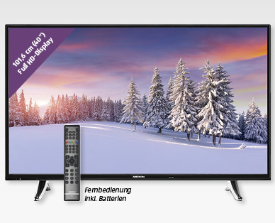 MEDION(R) LIFE(R) P16095 (MD 31052) 101,6 cm (40") Smart-TV mit LED -Backlight Technologie