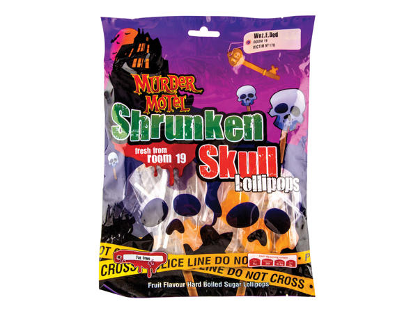 Shrunken Skull Lollipops