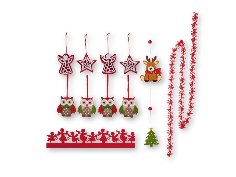 Melinera(R) Christmas Felt Decorations