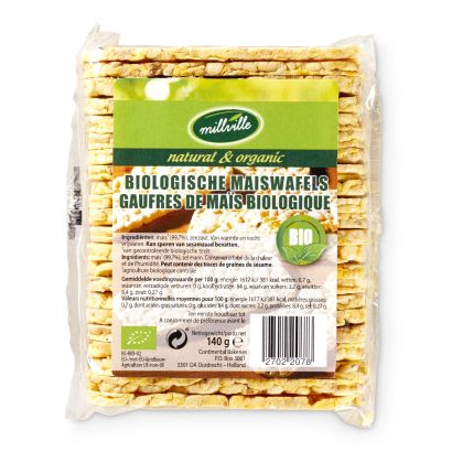 Galettes de maïs bio