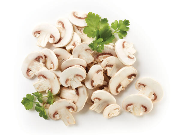 Sliced Mushrooms