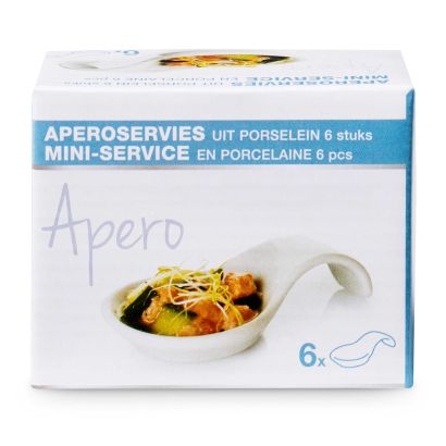 Service apéro, 6 pcs