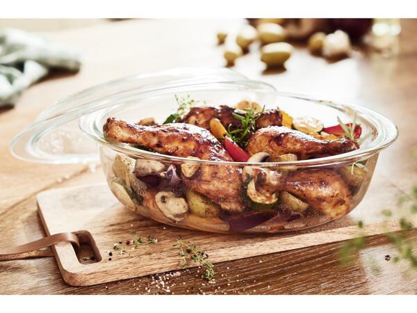 Glass Casserole Dish with Lid