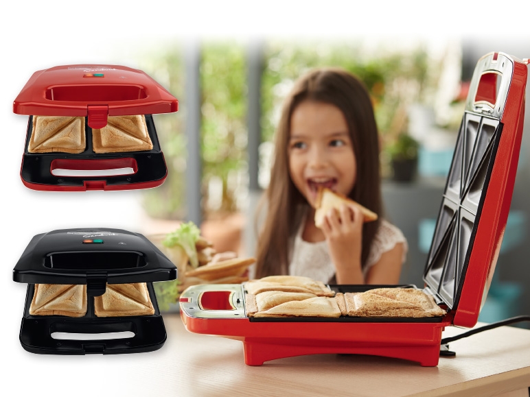 SILVERCREST KITCHEN TOOLS(R) 1,400W Sandwich Toaster