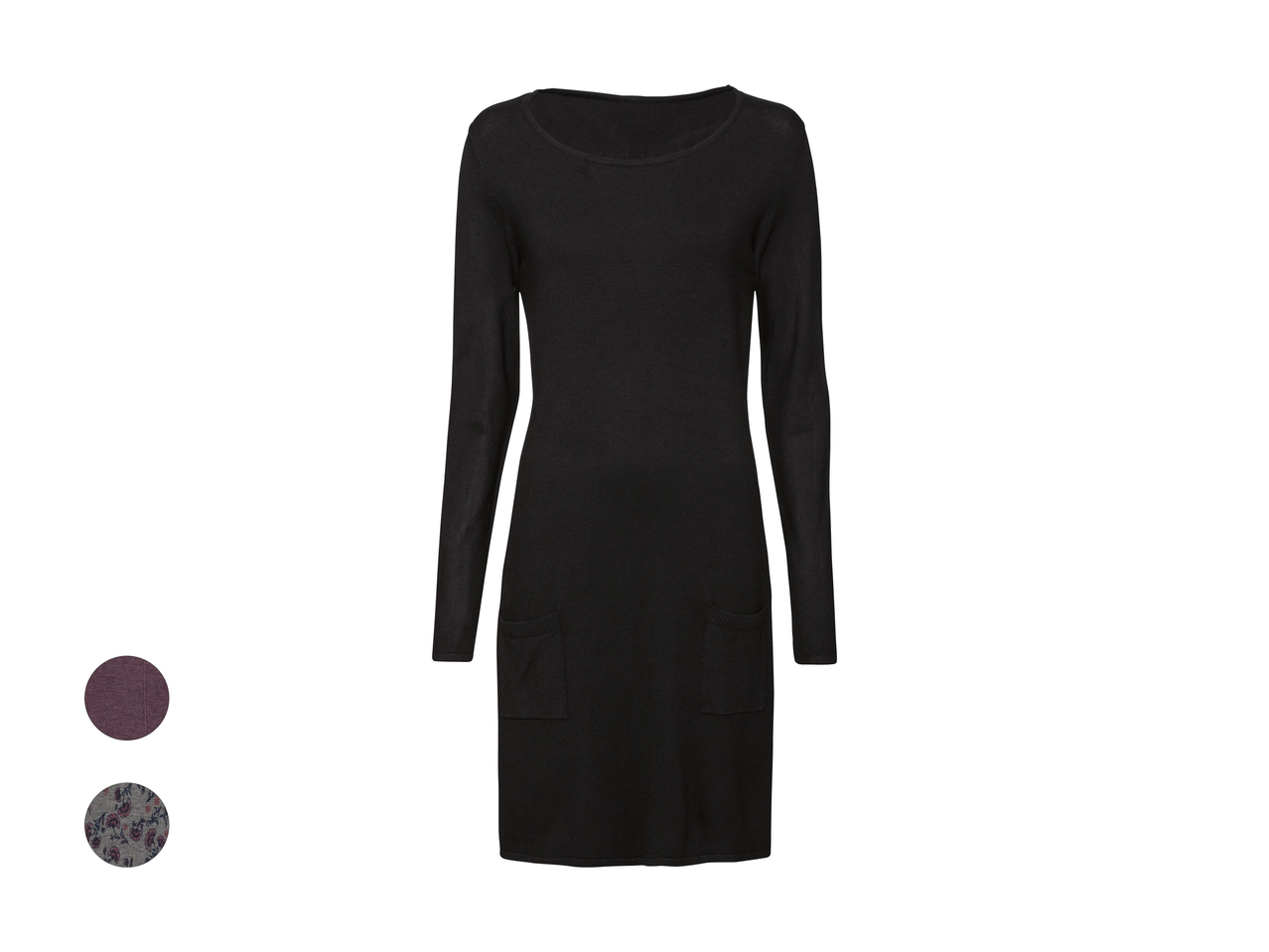 Robe en maille fine pour femme1