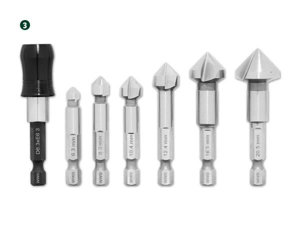 Bohrer- und Gewindebohrer-Set
