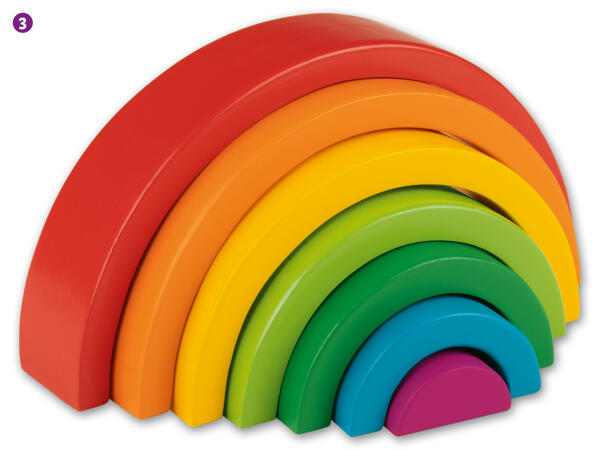 Holz Regenbogen