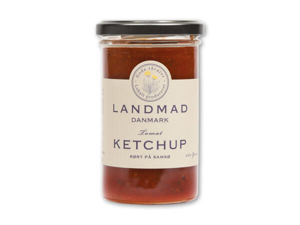 Landmad ketchup