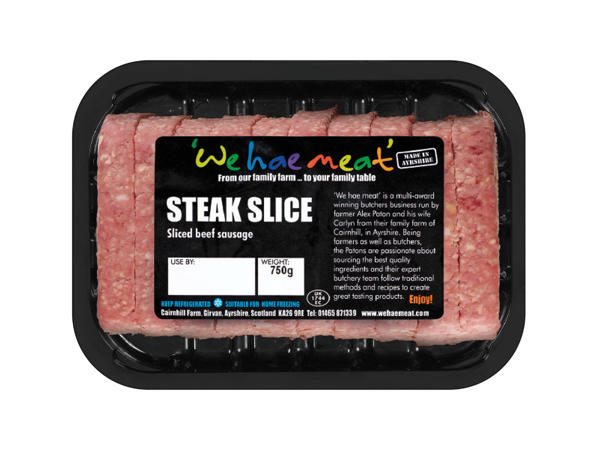 We Hae Meat Steak Slice Beef Sausage