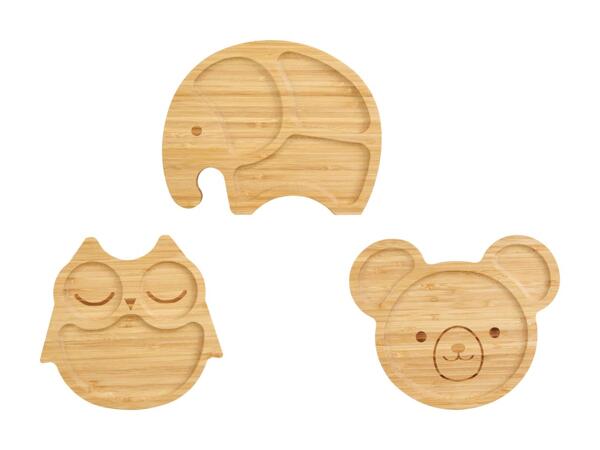 Assiette en bambou pour enfants