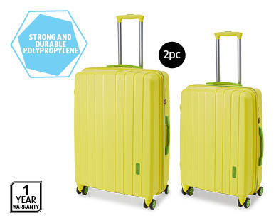 2pc Hard Suitcase Set