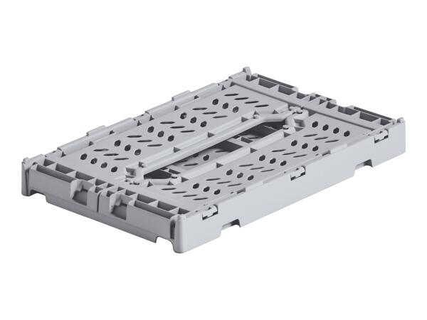 W5 4L Grey Collapsible Crate Set - 2 Pack
