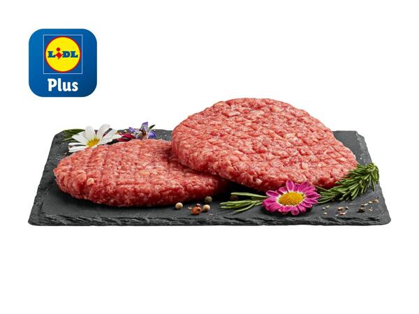Hamburger di manzo da pascolo bio