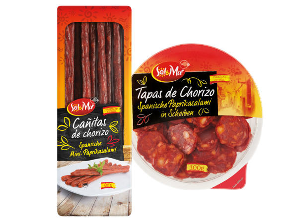 SOL&MAR Cañitas de chorizo oder Tapas de Chorizo