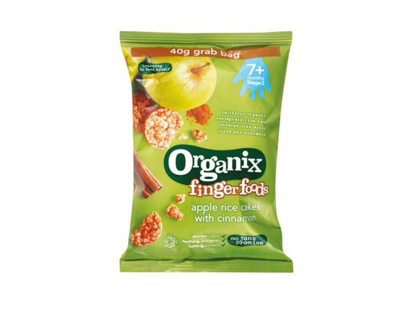 Organix Apple & Cinnamon Rice Cakes