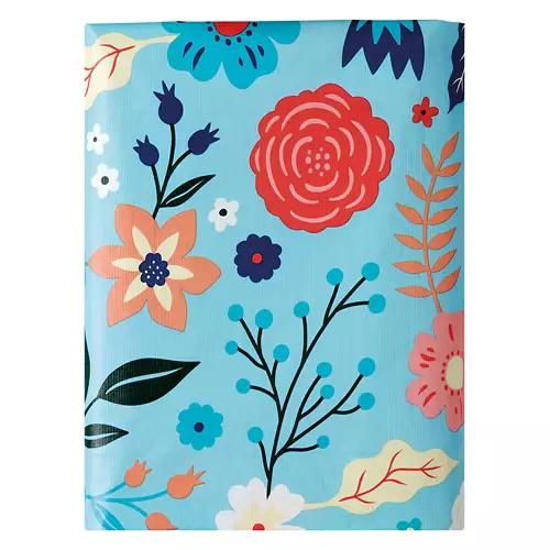 60" x 84" Vinyl Tablecloth - Flowers