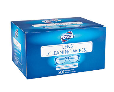 Lens Cleaning Wipes 200pk