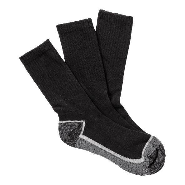 TOPCRAFT(R) 				Chaussettes de travail, pack de 3