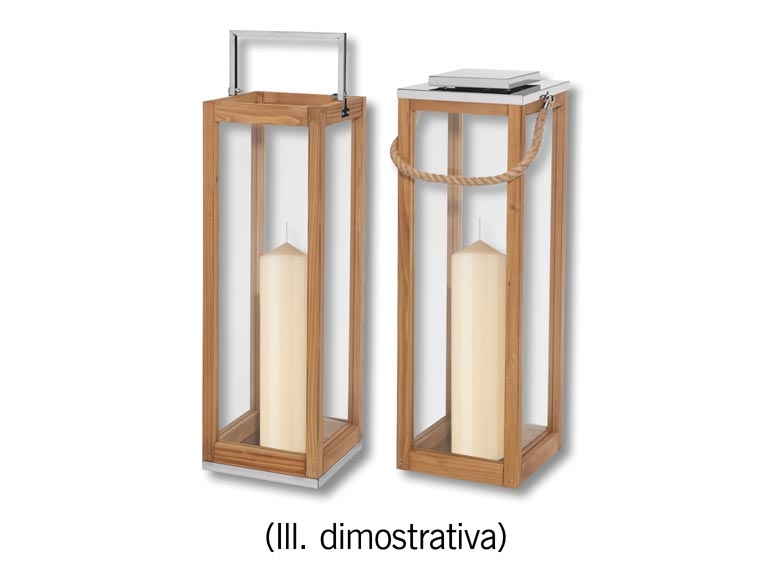 Lanterna in legno ***Articolo disponibile solo nella Svizzera tedesca.***