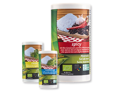 Sale marino con erbe aromatiche bio NATURE ACTIVE BIO