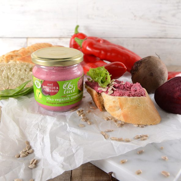 Økologisk vegansk smørepålæg