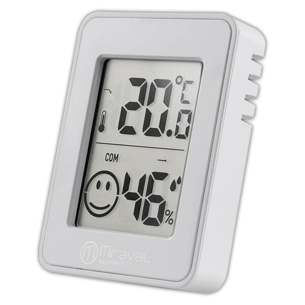 LCD-Thermo-/ Hygrometer 4er-Set