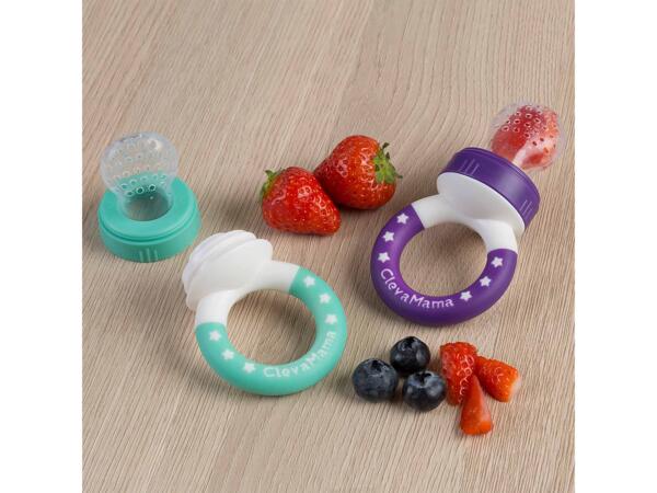 ClevaFeed Twin Pack Silicone Self-Feeder